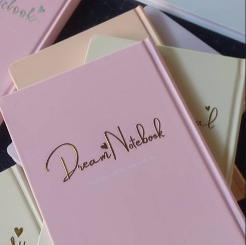 دفتر Dream notebook برند کیوت پالت ۱۰۰برگ زرکوب